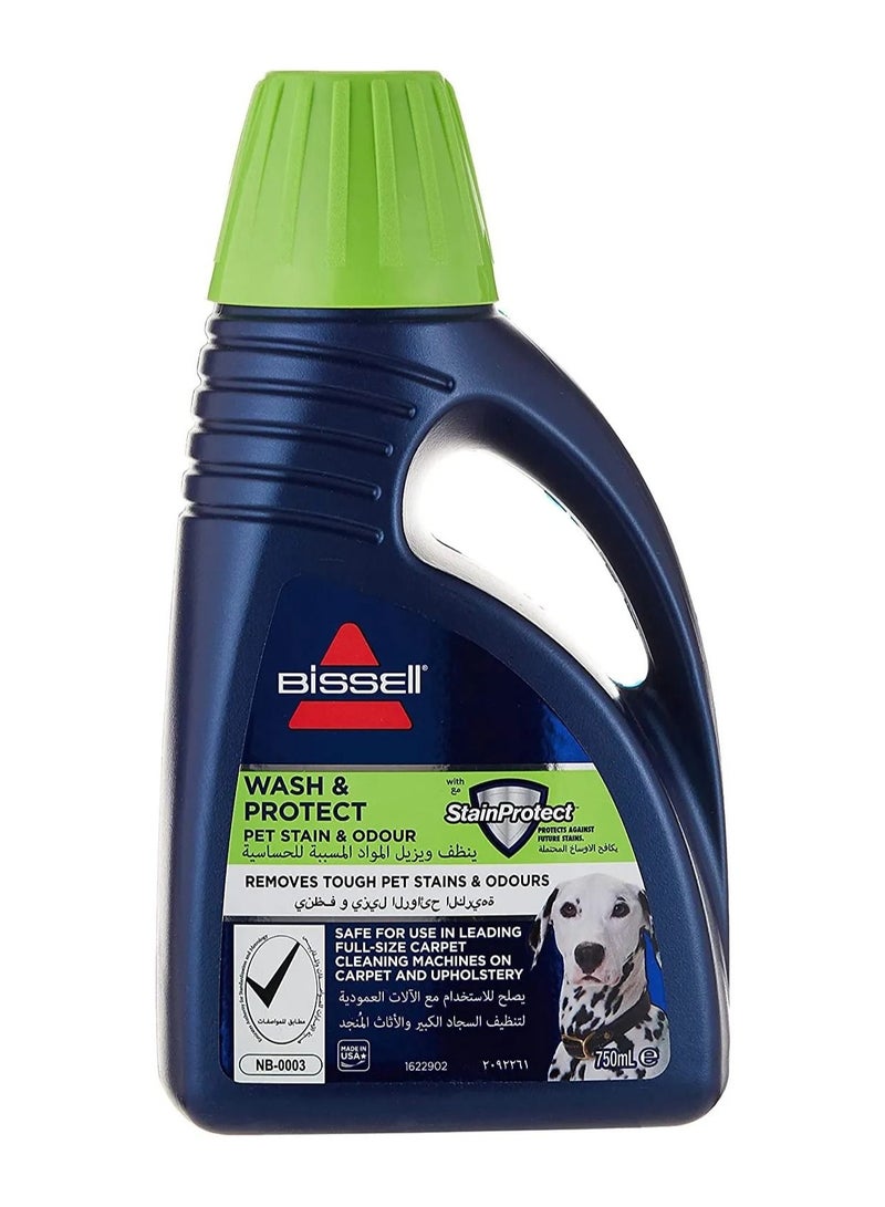 Bissell Wash and Protect Carpet Pet Stain & Odour Formula - 750mL